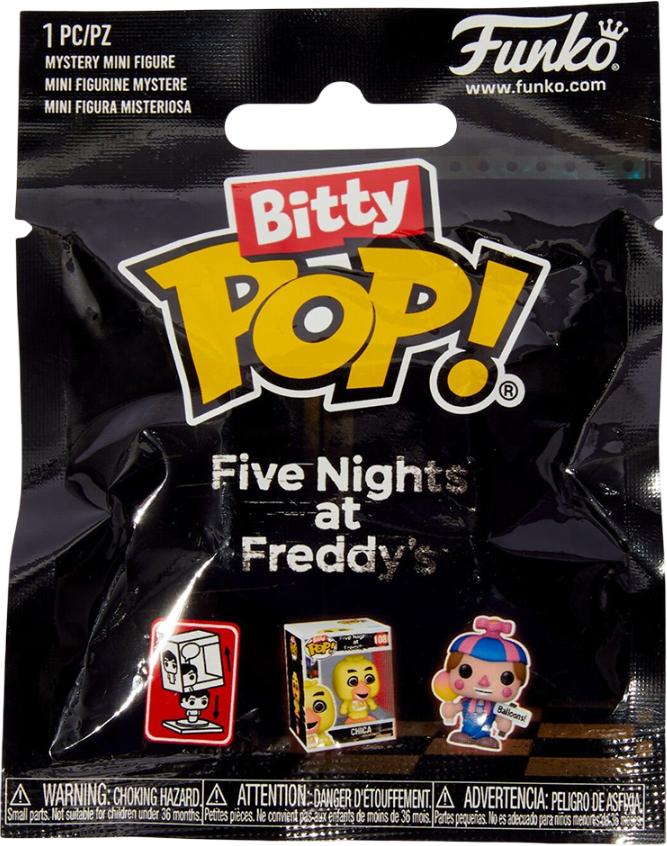 Коллекционная фигурка FUNKO BITTY POP! серии 5 ночей с Фредди в ассортименте (83417) - Фото 1