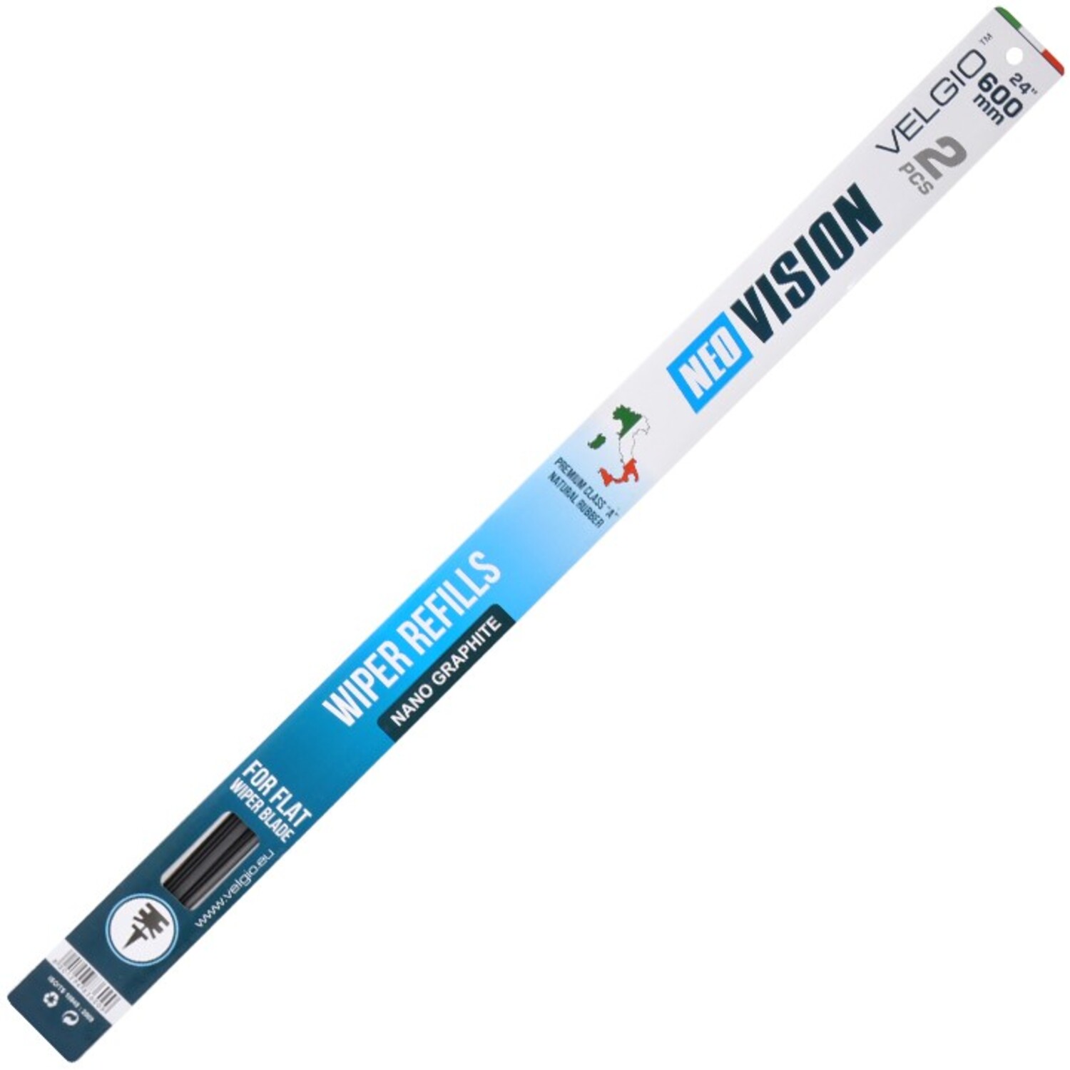 Змінна гумка для щітка склоочисника Velgio Neo Vision 24/600мм (83600) - Фото 1