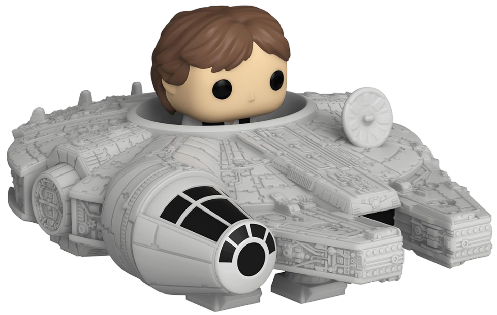 Коллекционная фигурка FUNKO BITTY POP! Ride серии Звездные войны - ХАН СОЛО И ТЫСЯЧЕЛЕТНИЙ СОКОЛ (83623) - Фото 1