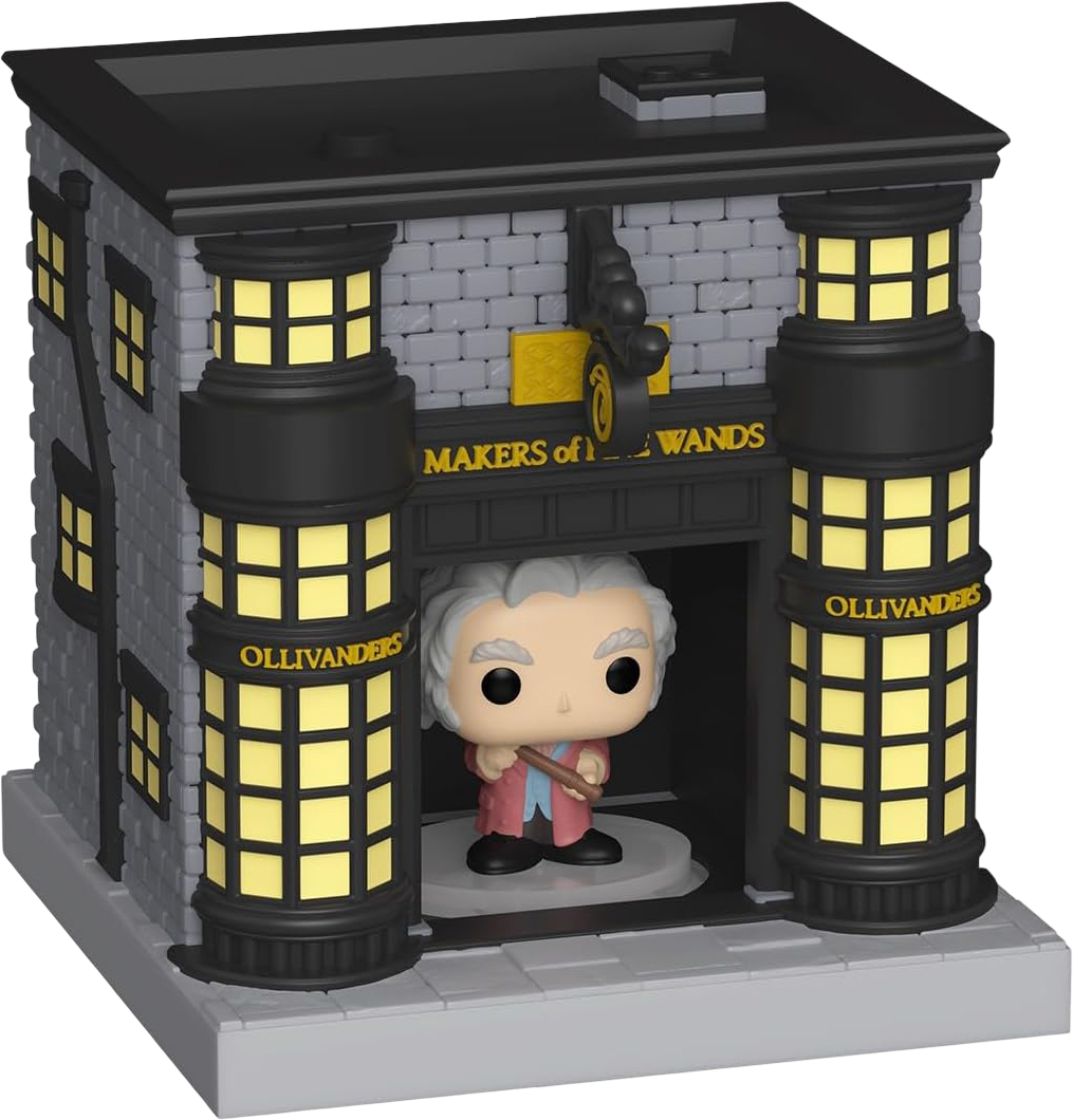 Коллекционная фигурка FUNKO BITTY POP! Town серии Гарри Поттер - ОЛЛИВАНДЕР И МАГАЗИН ВОЛШЕБНЫХ ПАЛОЧЕК (83627) - Фото 1