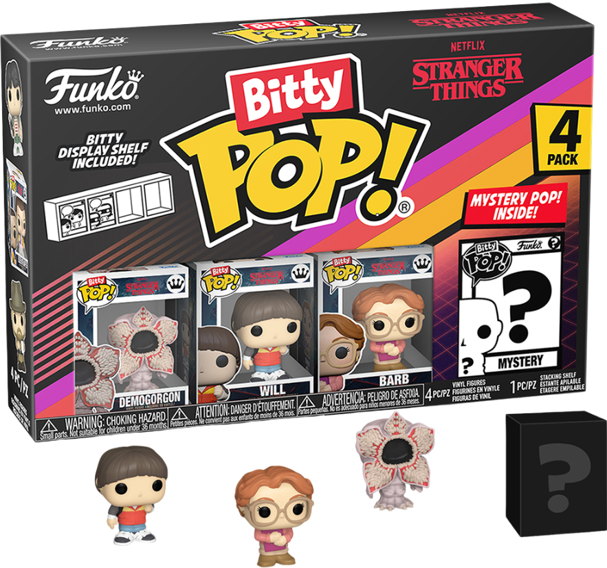 Ігрова фігурка-сюрприз набір FUNKO BITTY POP! серії Дуже дивні справи - ДЕМОГОРГОН (4 фігурки в ас.) (83661) - Фото 1