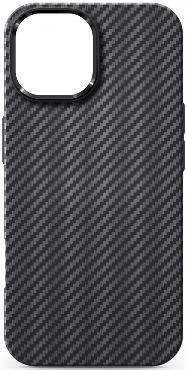 Чехол для смартфона Armorstandart LikeCarbon2 MagCase for Apple iPhone 15 Black (ARM83807) - Фото 1