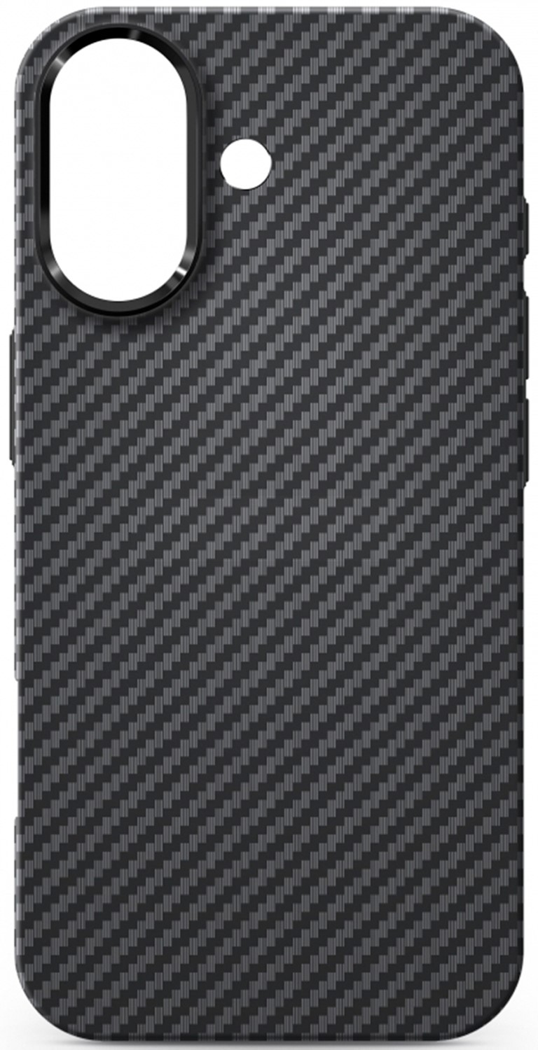 Чехол для смартфона Armorstandart LikeCarbon2 MagCase for Apple iPhone 16 Black (ARM83810) - Фото 1