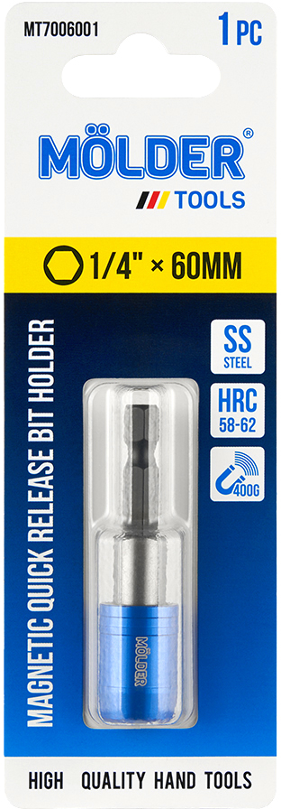 Тримач для біт Molder 60 мм в блістері (MT7006001) - Фото 1