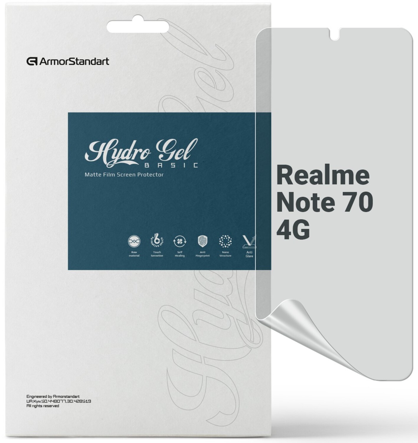 Захисна плівка для смартфону Armorstandart Matte for Realme Note 70 4G (ARM83947) - Фото 1
