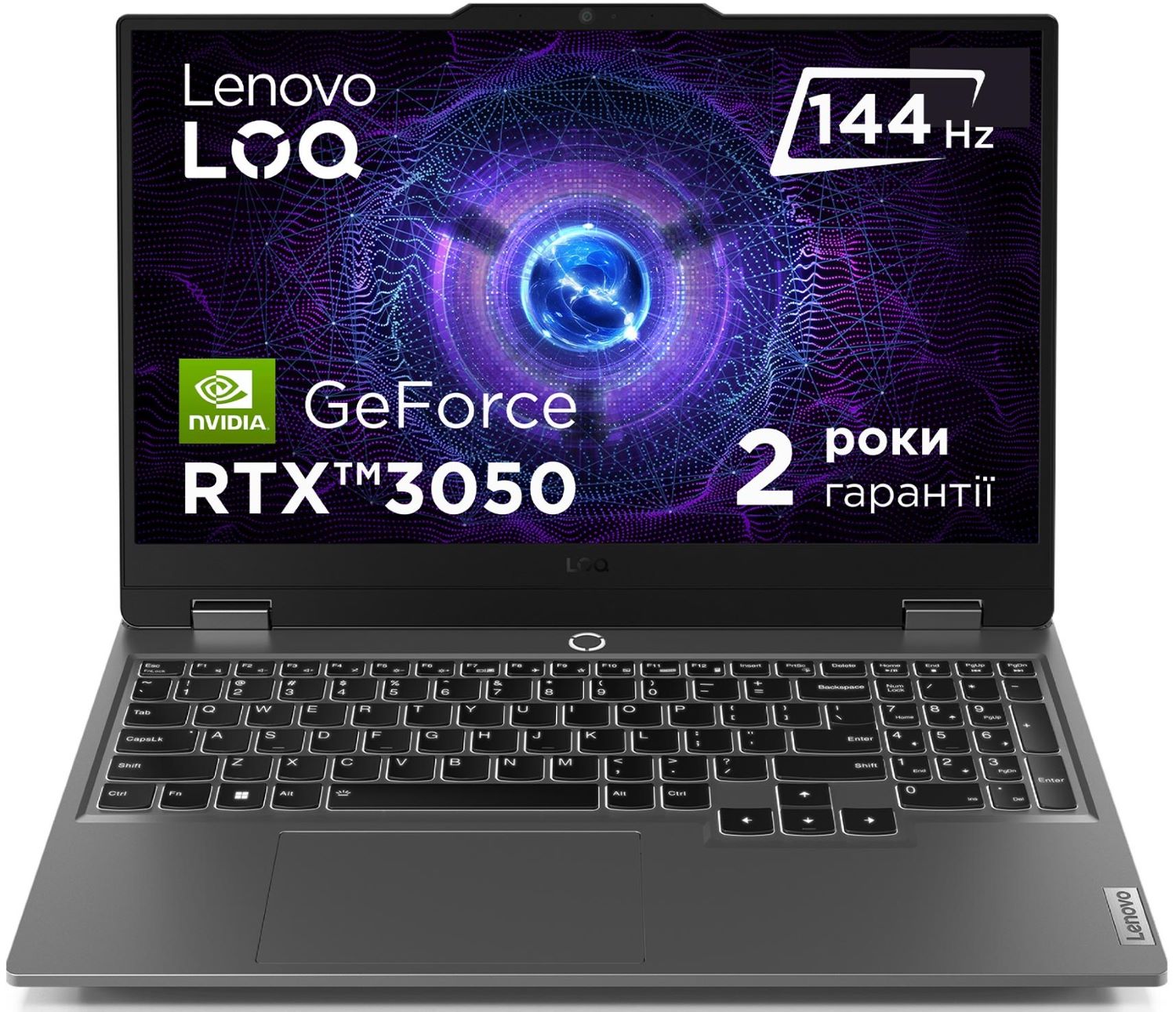 Ноутбук игровой Lenovo LOQ 15IAX9 (83GS00U6RA) Luna Grey - Фото 1