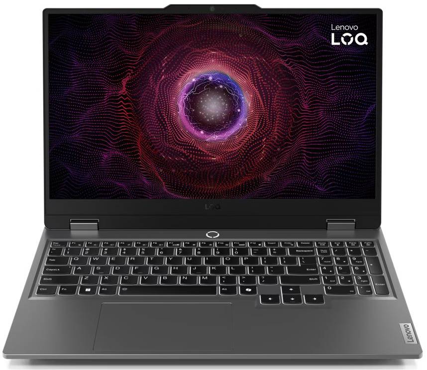 Ноутбук ігровий Lenovo LOQ 15ARP9 (83JC00JMRA) Luna Grey - Фото 1