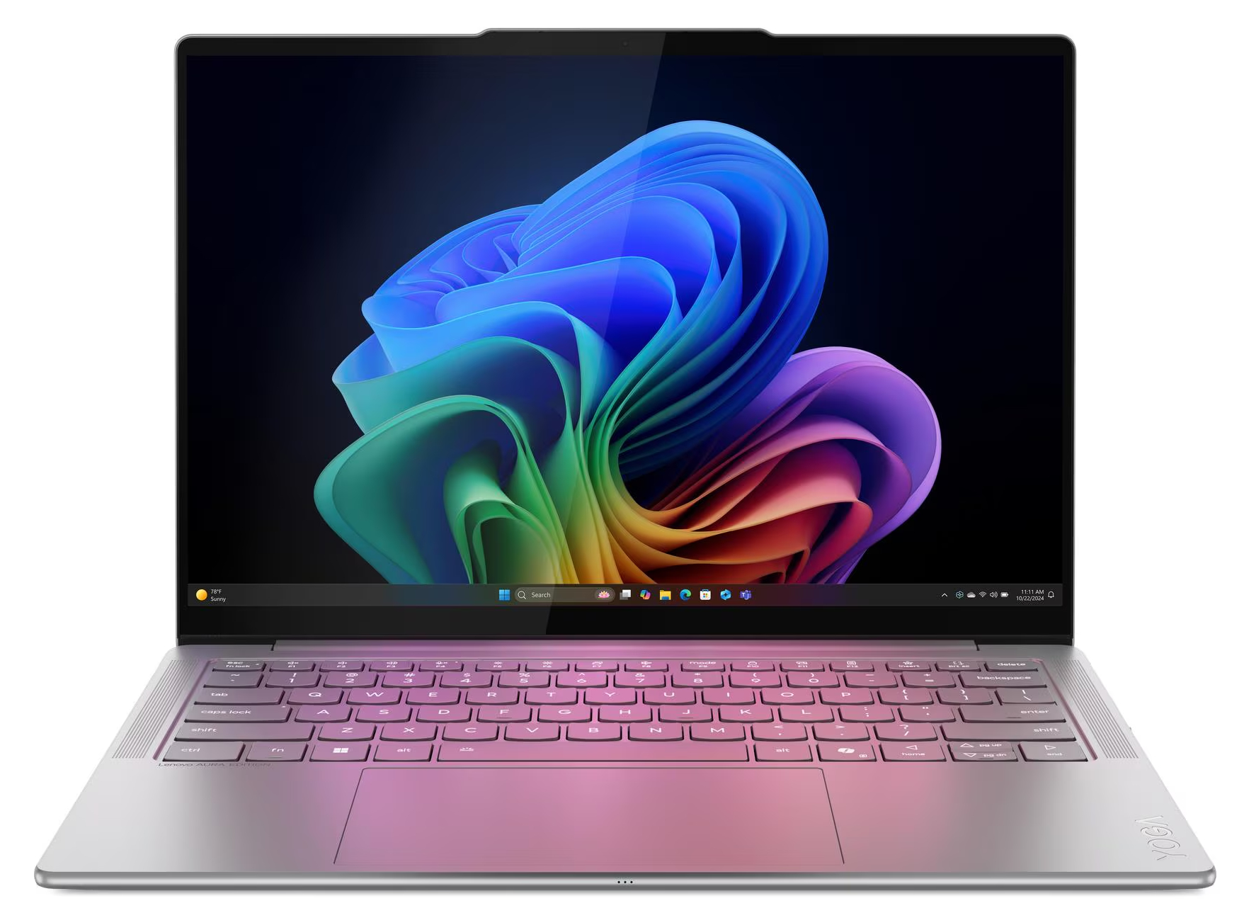 Ноутбук Lenovo Yoga Slim 7 14ILL10 (83JX008JRA) Luna Grey - Фото 1