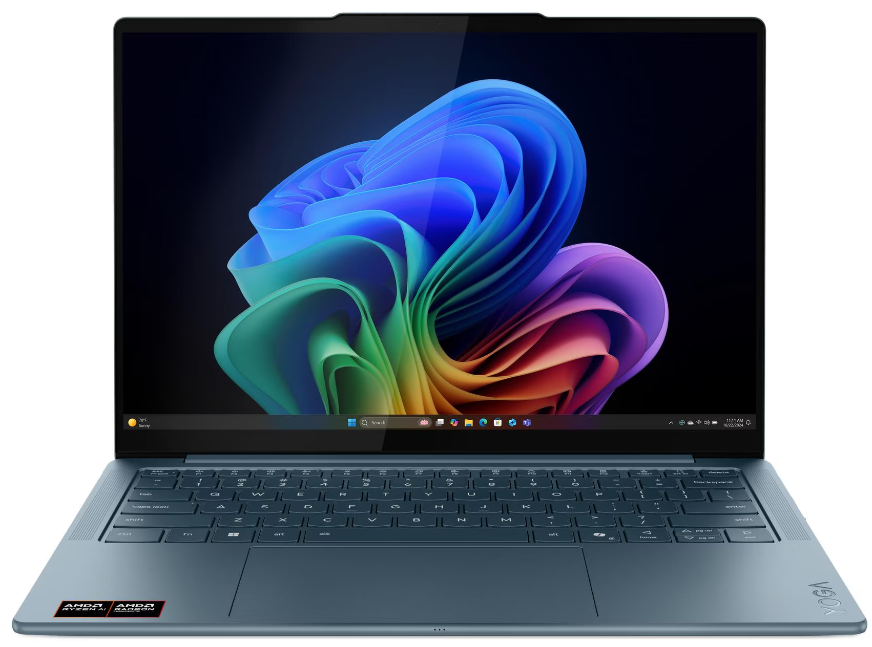 Ноутбук Lenovo Yoga Slim 7 14AKP10 (83JY004SRA) Tidal Teal - Фото 1