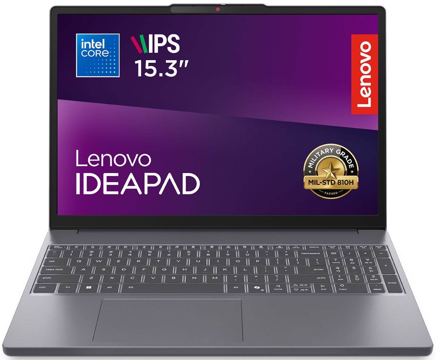 Ноутбук Lenovo IdeaPad Slim 3 15IRH10 (83K100QYRA) Luna Grey - Фото 1