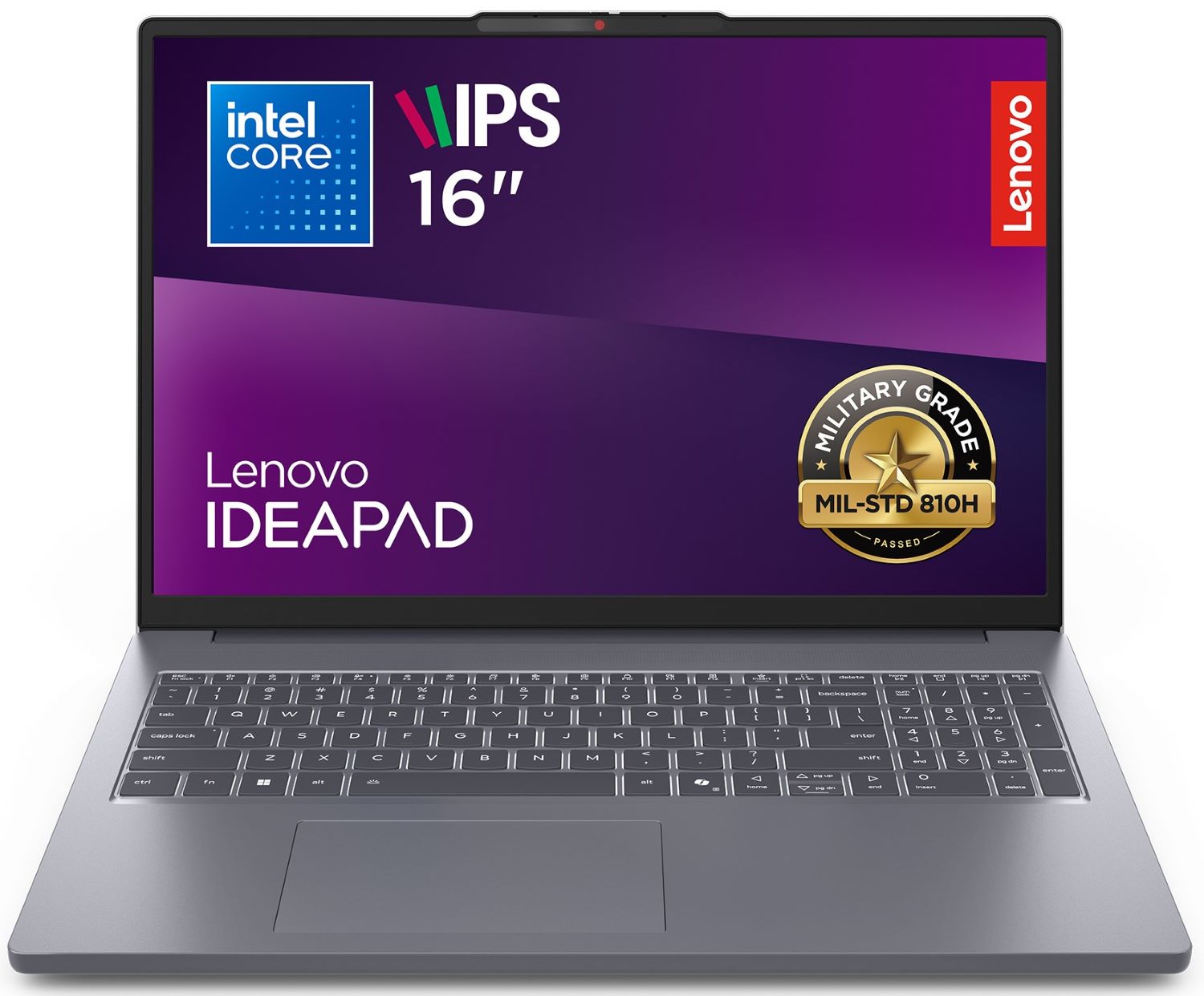 Ноутбук Lenovo IdeaPad Slim 3 16IRH10 (83K2007KRA) Luna Grey - Фото 1