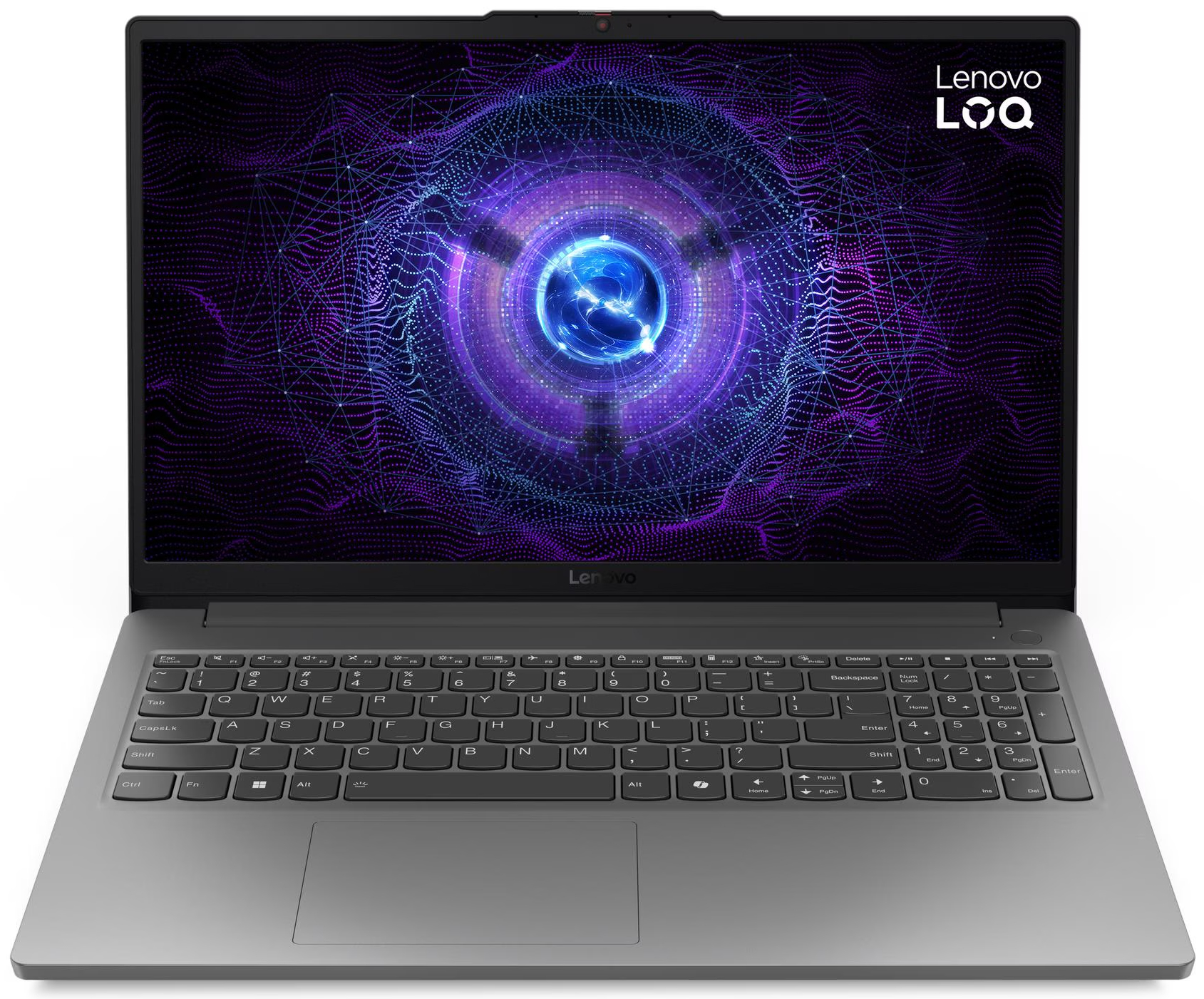 Ноутбук ігровий Lenovo LOQ 15IAX9E (83LK00CCRA) Luna Grey - Фото 1
