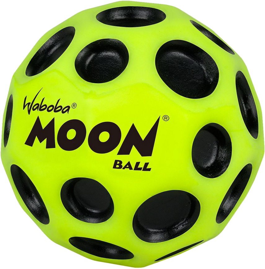 Тенісний м'яч Waboba ball AZ-321-Y Moon ball Yellow (840001932111) - Фото 1