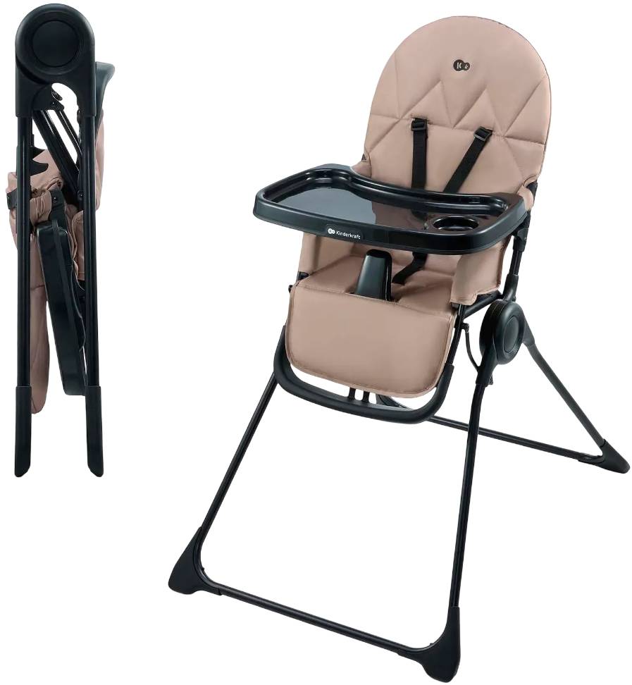 Стульчик для кормления классический Kinderkraft Binci Beige (KHBINC00BEG0000) - Фото 1