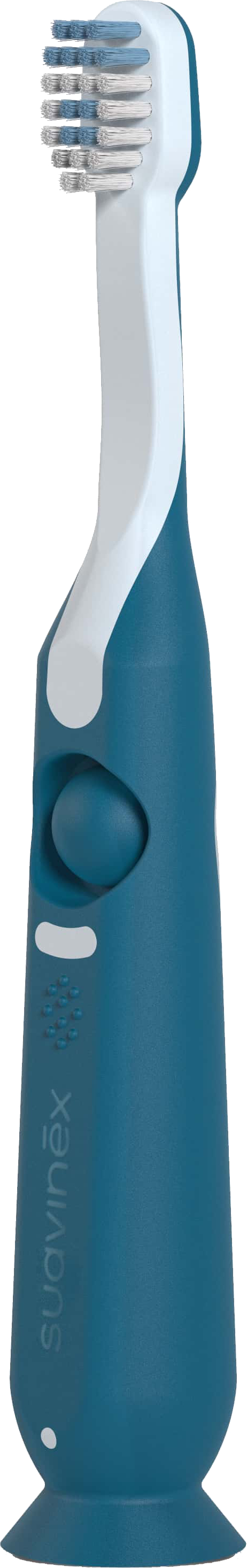 Зубная щетка мануальная детская Suavinex от 2 до 6 лет STAGE 2 синяя (403015) - Фото 1
