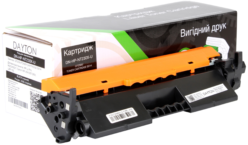Картридж для лазерных принтеров/МФУ Dayton HP CF230X (30X), Canon 051H для LJ Pro M203/M227 MF-264 (DN-HP-NT230X-U) - Фото 1