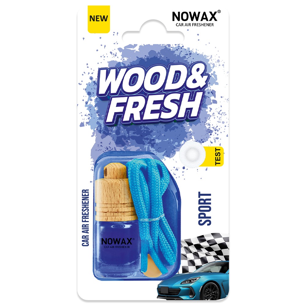 Ароматизатор для авто NOWAX WOOD&FRESH - Sport (NX92099) - Фото 1