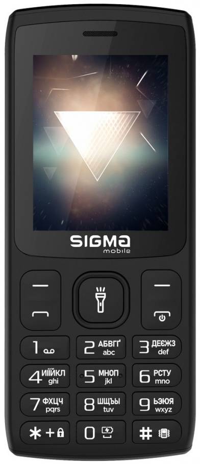 Мобильный телефон Sigma mobile X-style 34 NRG TYPE-C Black - Фото 1