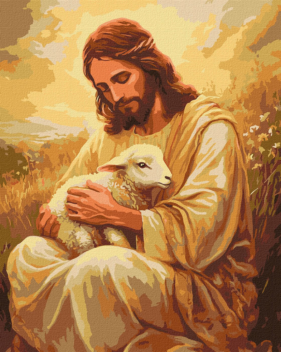 Купити Картина за номерами Ideyka Божі обійми 40х50 см (KHO8531) - Фото 1 Картина за номерами Ideyka Божі обійми 40х50 см (KHO8531) - Фото 1