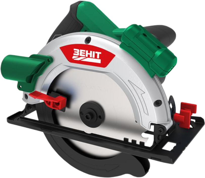 Пила дисковая Зеніт ЗПЦ-1600 v2.0 185 мм (853718) - Фото 1