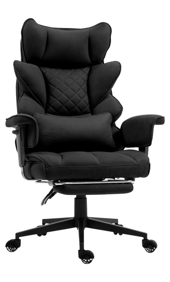 Кресло офисное GT Racer B-2511 Fabric Black - Фото 1