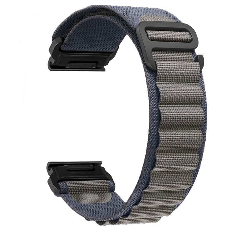 Ремешок для смарт-часов Armorstandart AlpinaStyle for Garmin 26 mm Blue (ARM85683) - Фото 1