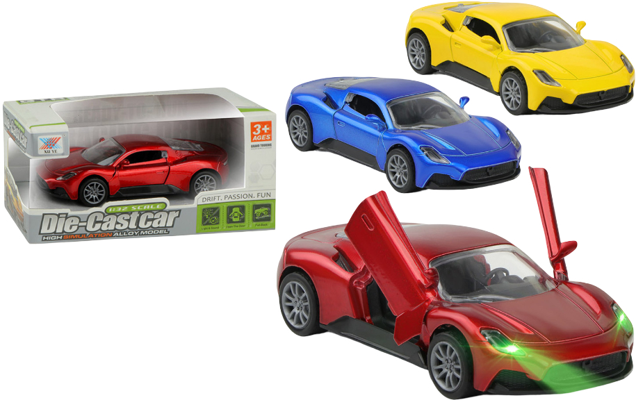 Купити Автотранспорт XU YE спортивна (світло, звук) в асортименті (K175B33) - Фото 1 Автотранспорт XU YE спортивна (світло, звук) в асортименті (K175B33) - Фото 1