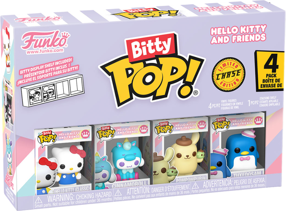 Ігрова фігурка-сюрприз набір FUNKO BITTY POP! серії Sanrio - ХЕЛЛОУ КІТТІ (4 фігурки в ас.) (85713) - Фото 1