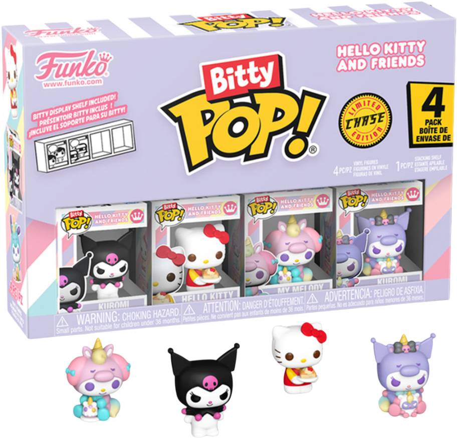 Ігрова фігурка-сюрприз набір FUNKO BITTY POP! серії Sanrio - КУРОМІ (4 фігурки в ас.) (85715) - Фото 1