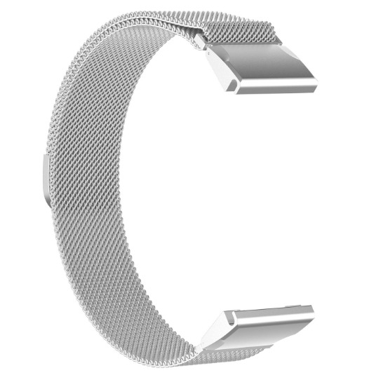 Ремешок для смарт-часов Armorstandart Milanese Magnetic for Garmin 22 mm Silver (ARM85719) - Фото 1