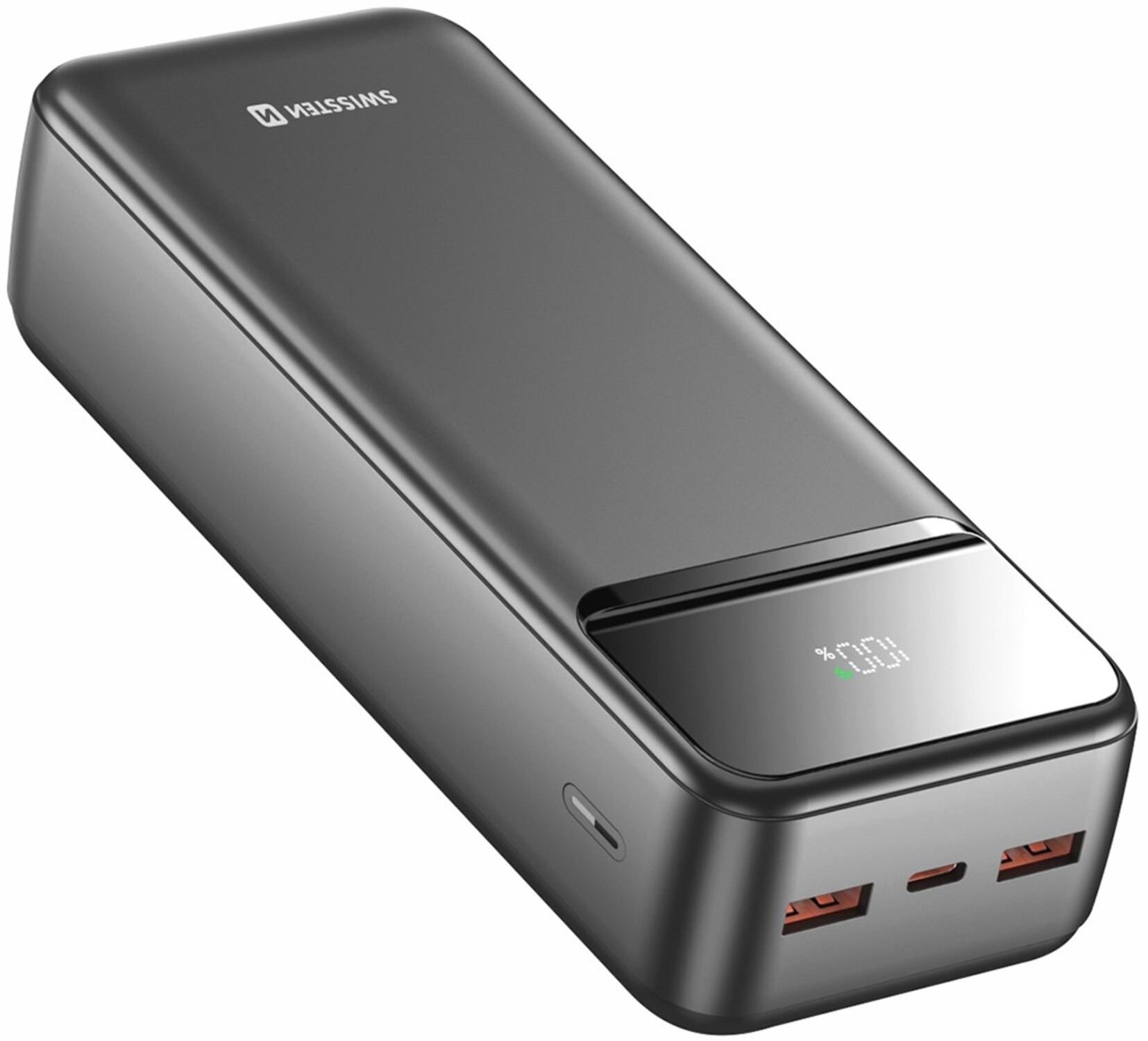 Купити Батарея мобільна Swissten 30000 mAh POWER LINE II 22.5 Вт PD Black (8595217490635) - Фото 1 Батарея мобільна Swissten 30000 mAh POWER LINE II 22.5 Вт PD Black (8595217490635) - Фото 1