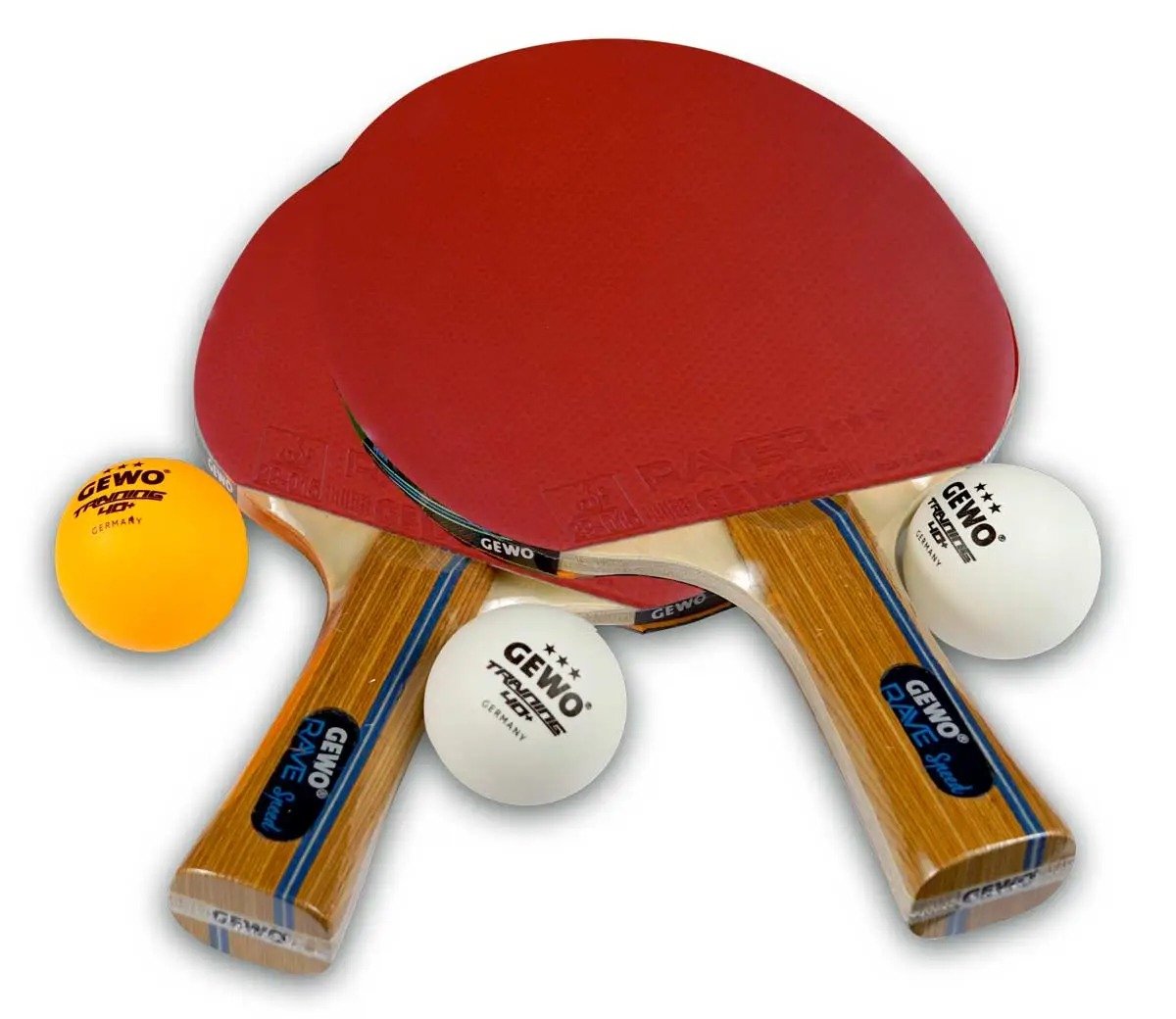 Набор для настольного тенниса Gewo Rave Speed 2 Bats 3 Balls (86080000) - Фото 1