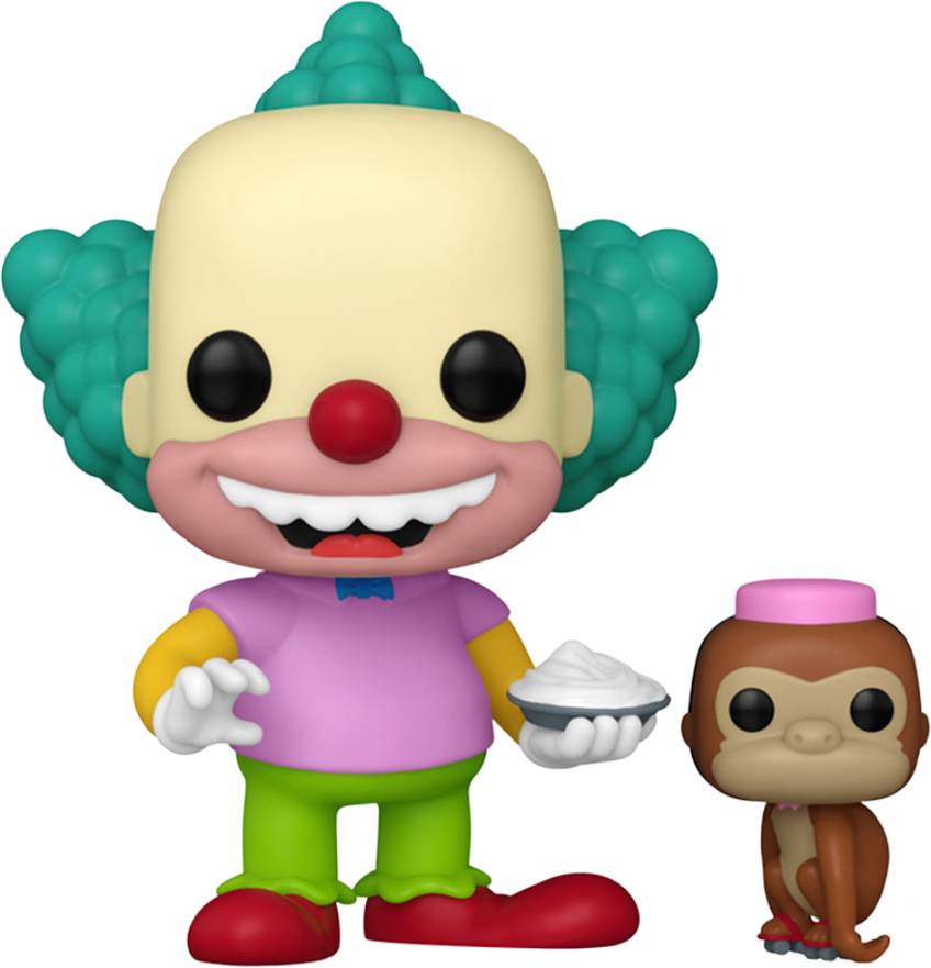 Колекційна фігурка набір FUNKO POP! серії Сімпсони S11 - КРАВНІ КЛОУН І ТЕННІ (86410) - Фото 1