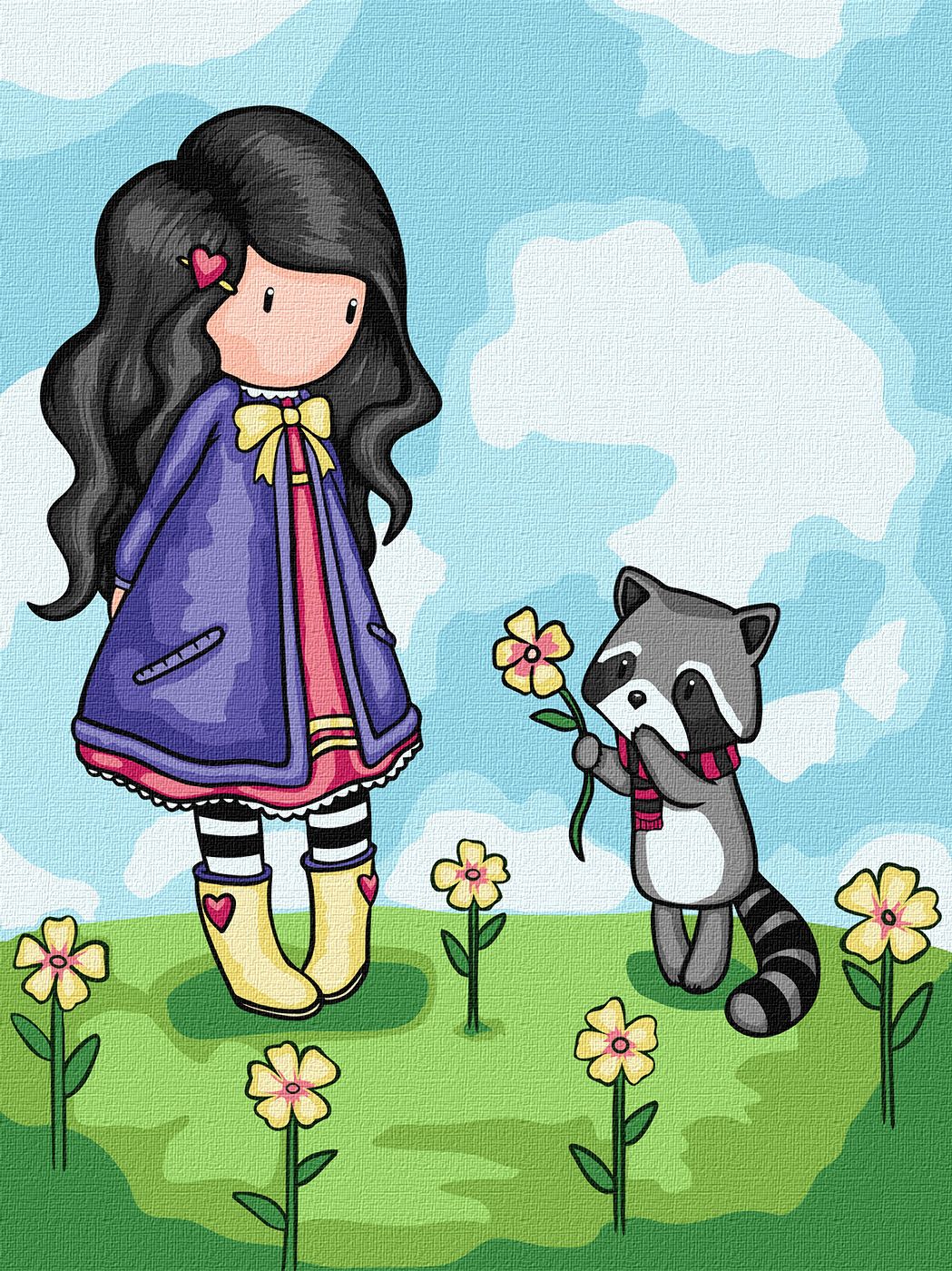 Картина по номерам Ideyka You Are My Sunshine Santoro Gorjuss Collection 30х40 см (KHO8682) - Фото 1