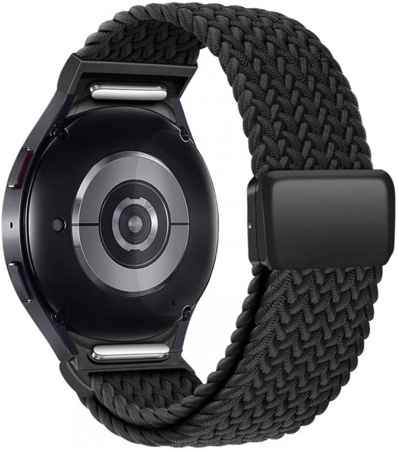 Ремінець для смарт-годинника Armorstandart Braided Solo Loop  for Samsung Galaxy Watch 7 / FE / 6 / 6 Classic / 5 / 5 Pro / 4 / 4 Classic Black (ARM86837) - Фото 1