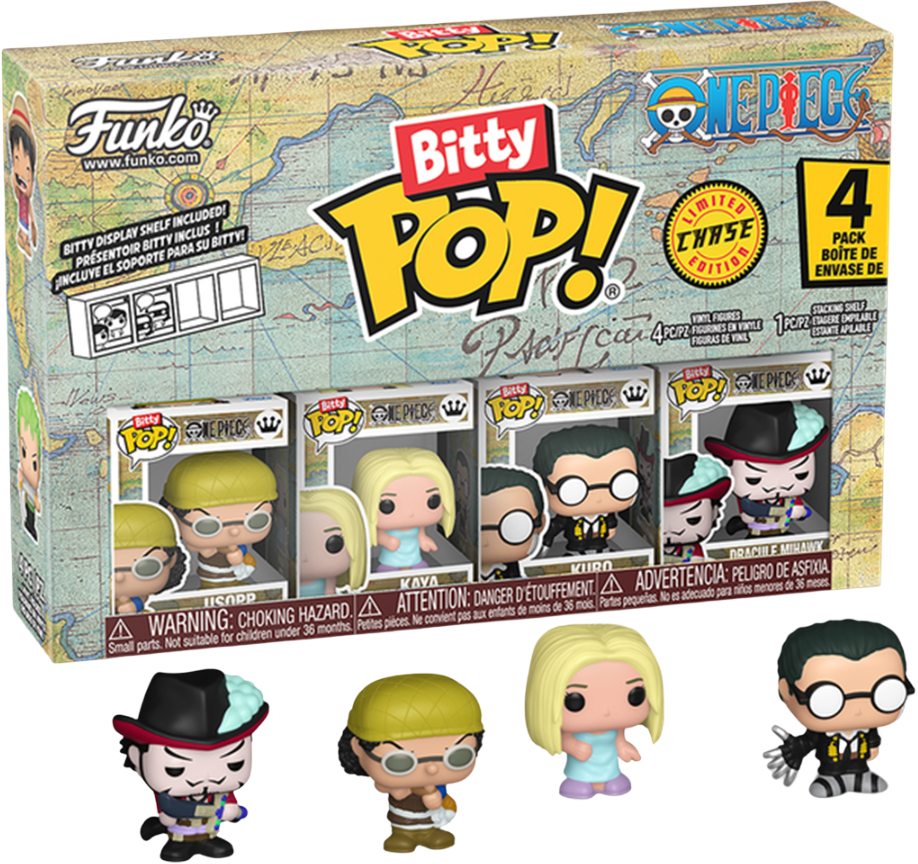 Колекційні фігурки набір FUNKO BITTY POP! серії Великий куш - УСОПП (4 фігурки в асортименті) (86895) - Фото 1