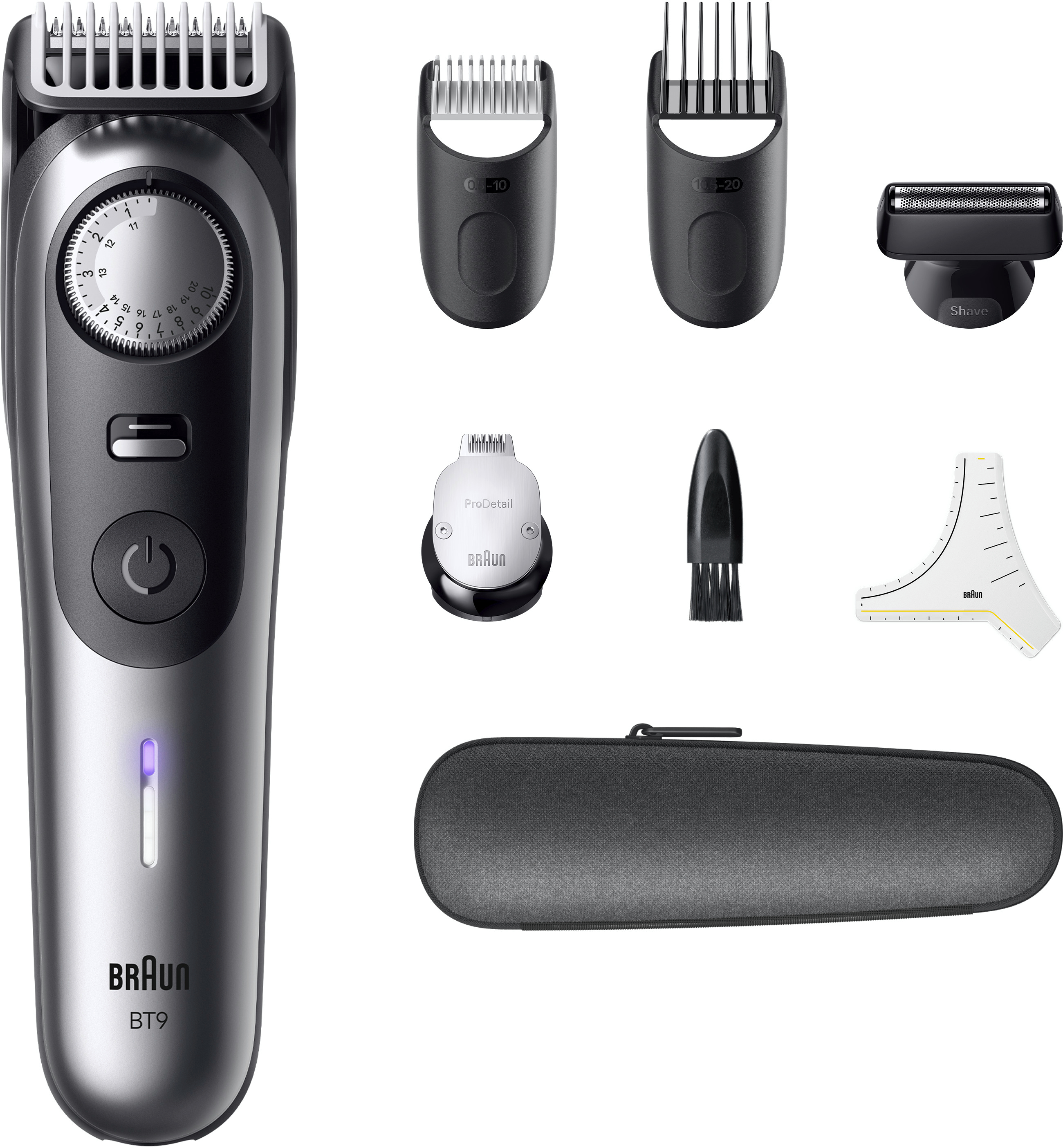 Купить Триммер универсальный Braun Beard Trimmer Series 9 BT9520 типа 5808 - Фото 1 Триммер универсальный Braun Beard Trimmer Series 9 BT9520 типа 5808 - Фото 1