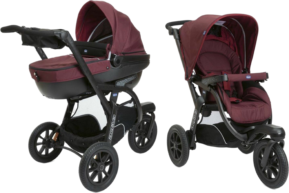 Коляска универсальная 2 в 1 Chicco Activ3 (87087.82.01) - Фото 1