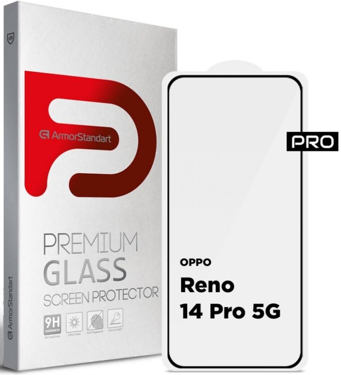 Захисне скло для смартфону Armorstandart Pro for OPPO Reno14 Pro 5G (ARM87131) - Фото 1