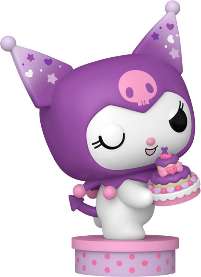 Коллекционная фигурка FUNKO POP! серии Sanrio: My Melody & Kuromi - КУРОМИ С ТОРТИКОМ (87169) - Фото 1
