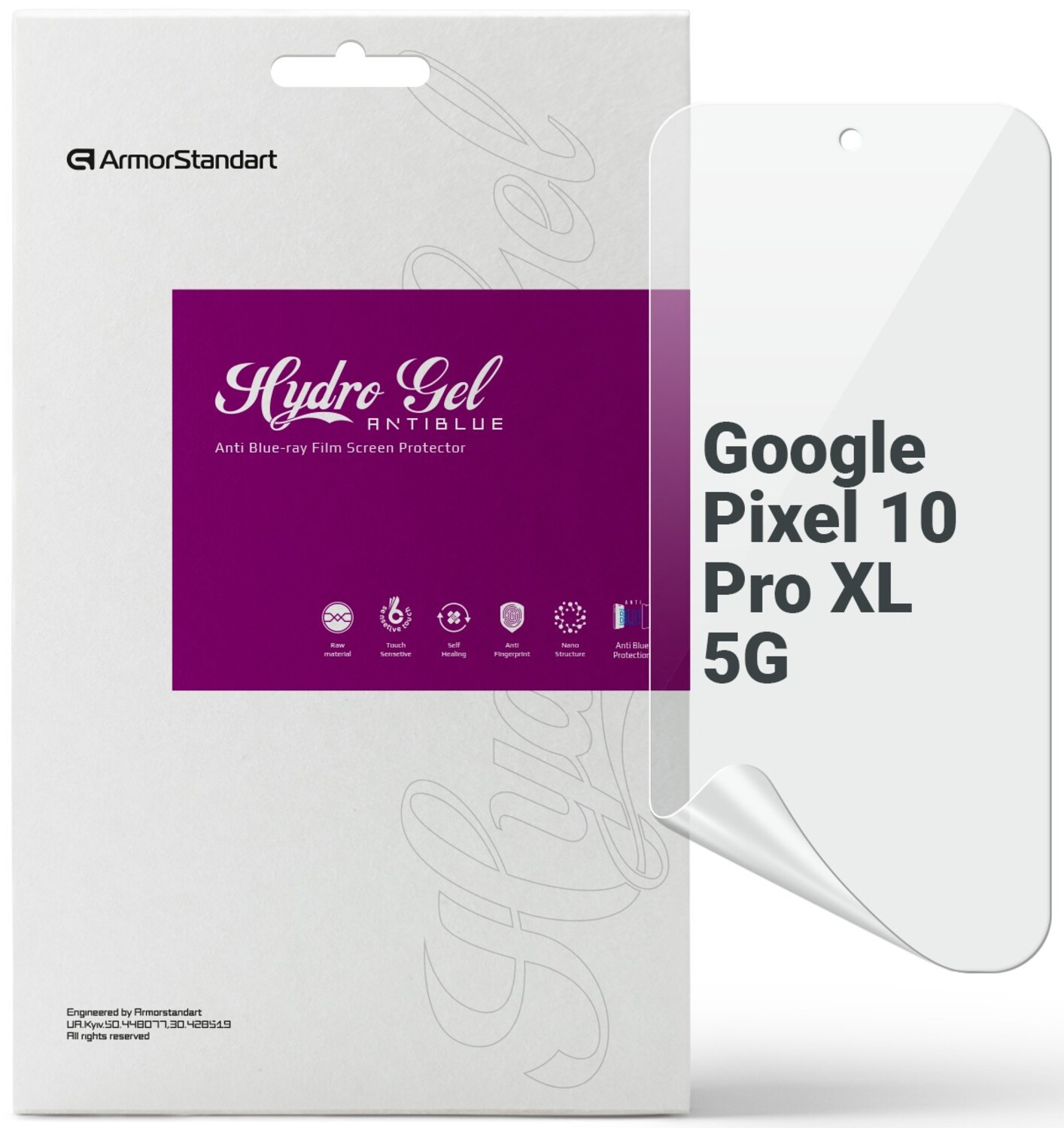 Захисна плівка для смартфону Armorstandart Anti-Blue for Google Pixel 10 Pro XL 5G (ARM87320) - Фото 1