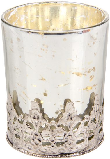 Купити Свічник Lefard з металевою підставкою 8x9 см (876-065) - Фото 1 Свічник Lefard з металевою підставкою 8x9 см (876-065) - Фото 1