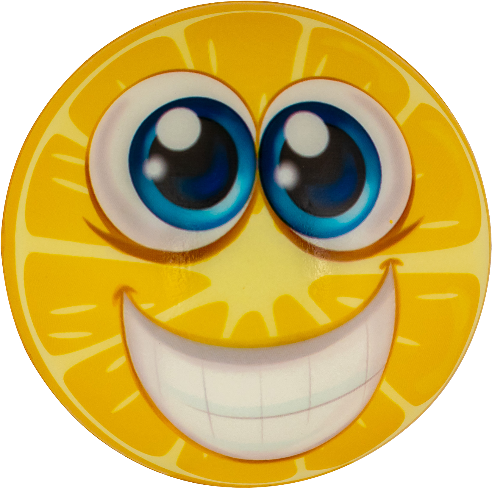 М'ячик для малюка Baby Team 8760_лимон - Фото 1