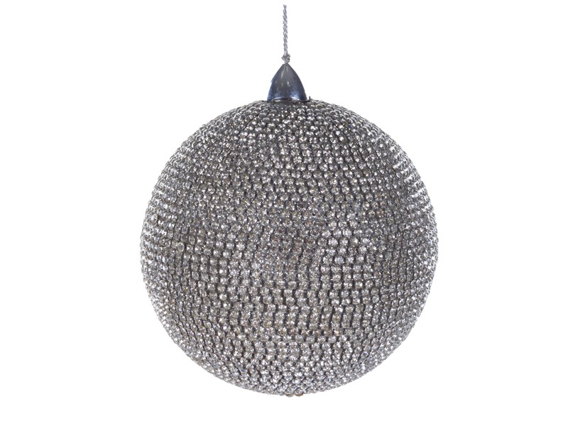 Ялинкова іграшка Lefard серебро 10 см (877-102) - Фото 1