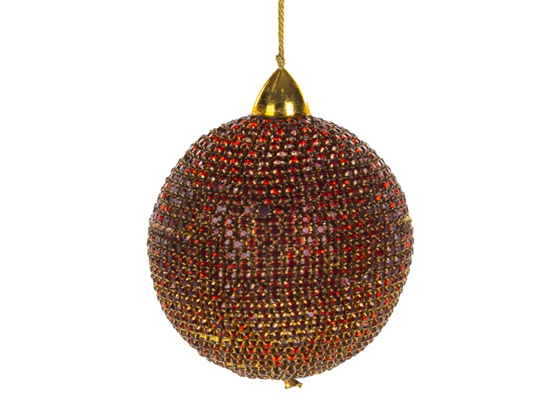 Ялинкова іграшка Lefard бронза 8 см (877-107) - Фото 1