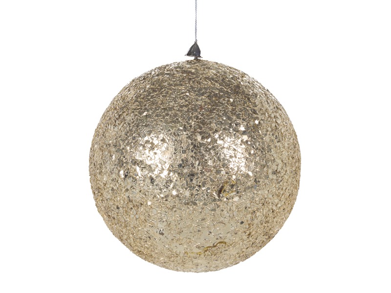 Ялинкова іграшка Lefard серебро 20 см (877-116) - Фото 1