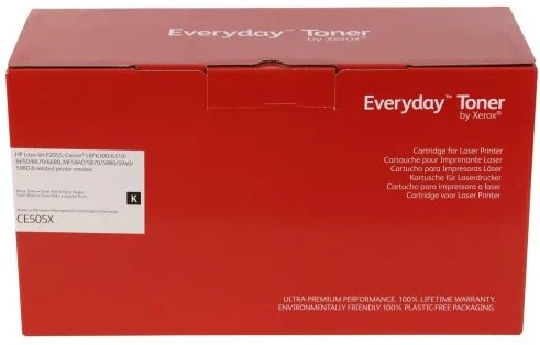 Купить Картридж для лазерных принтеров/МФУ Xerox Everyday совместимый аналог HP CE505X (05X), Canon 719H (006R03839) - Фото 1 Картридж для лазерных принтеров/МФУ Xerox Everyday совместимый аналог HP CE505X (05X), Canon 719H (006R03839) - Фото 1