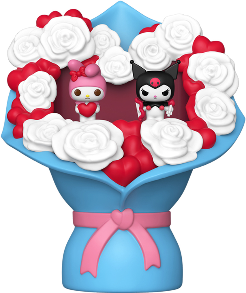 Набор игровых фигурок FUNKO POP! Bouquet серии Sanrio - МАЙ МЕЛОДИ И КУРОМИ (87807) - Фото 1
