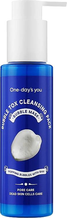 Маска для лица One-Day's You Bubble Tox Cleansing Pack 100 мл (8809452672207) - Фото 1