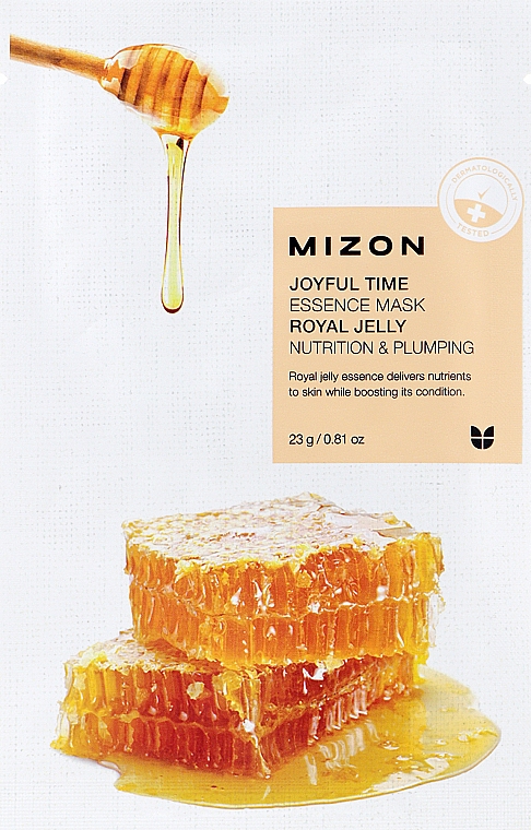 Маска для лица Mizon Joyful Time Essence Маточное молочко 23 мл (8809663752279) - Фото 1